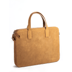 KAVERO Slim Genuine Leather Laptop Carry Bag